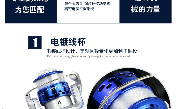 JL3000 a Large Amount Supply Preferential Price Spinning Fishing Ship Fishing Reel Fold to Electroplated with Line Sea Fishing R