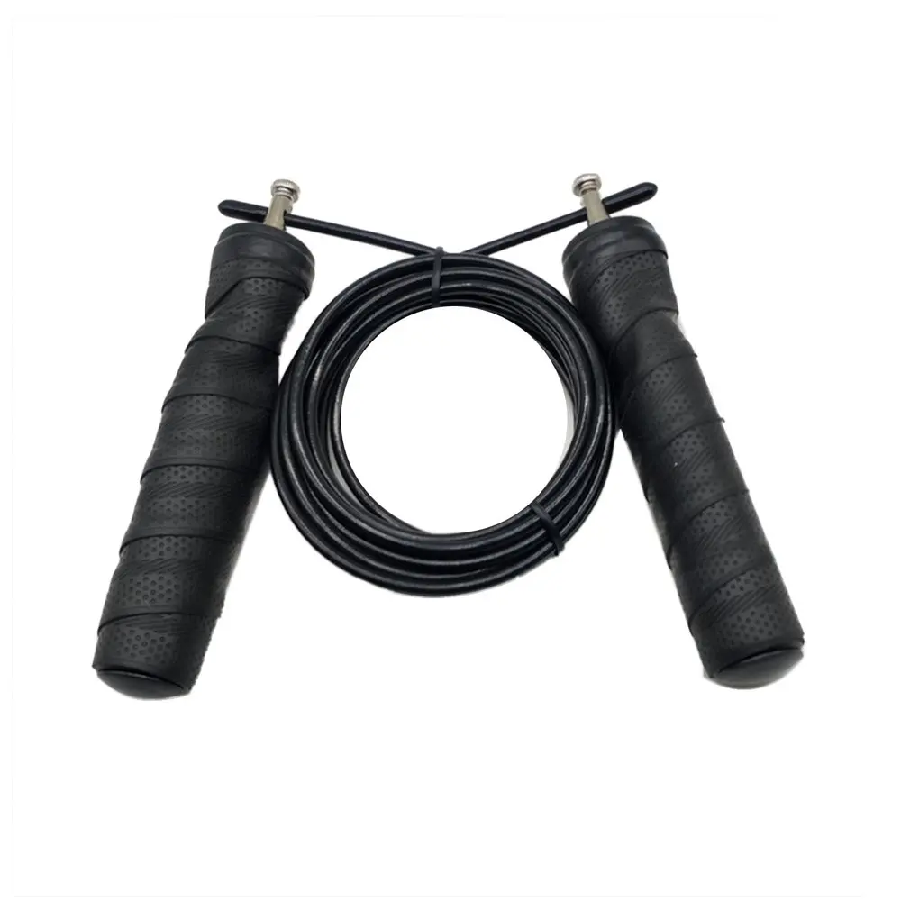 

3m Steel Wire Jump Rope Adjustable Skipping Speed Rope Sweat Wicking Handle Fitness Training Rope for Boxing Exercise