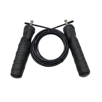 

3m Steel Wire Jump Rope Adjustable Skipping Speed Rope Sweat Wicking Handle Fitness Training Rope for Boxing Exercise