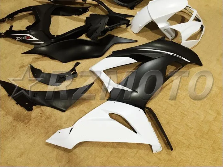3 Подарки ABS Полный комплект обтекателя подходит для Kawasaki ZX6R 2013 Обтекатели ZX-6R ниндзя 636 599 комплект, состоящий из универсального черного цвета хорошее