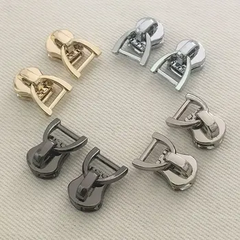 

1pcs D Shape 5# Zipper Head Zip Repair Kit Replacement Zipper Sliders DIY Handwork Tailor Tools Bag Sewing Accessories