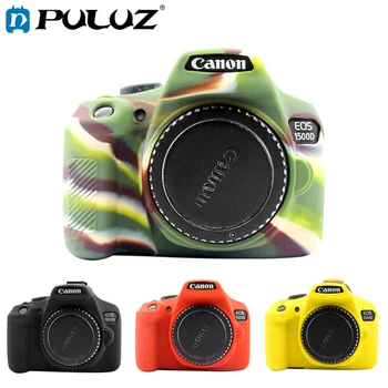 

PULUZ Soft Silicone Rubber Camera Protective Body Cover Case Skin Case for Canon EOS 1300D / 1500D Camera Bag protector Cover