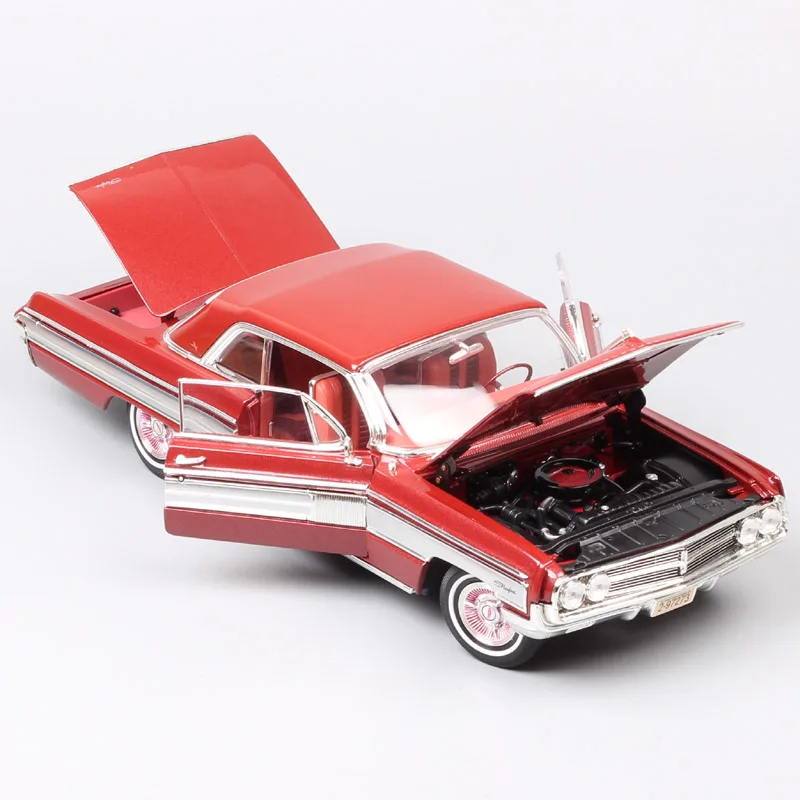 1/18 весы классические винтажные Роскошные GM 1962 Olds мобильный StarFire 98 автомобили литой автомобиль металлическая модель игрушечный автомобиль миниатюрный мальчик