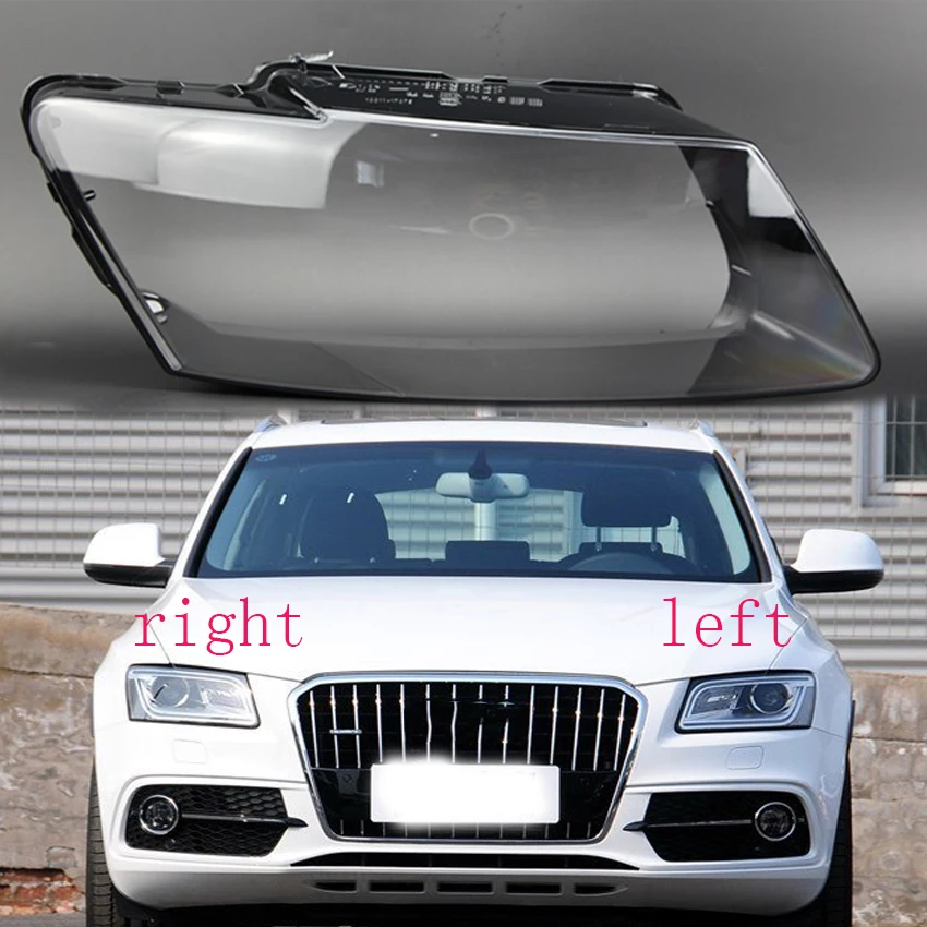 Для audi a4l b8 2013- объектив фары прозрачный корпус крышка объектива Стекло Корпус фары автомобиля прозрачный стеклянный объектив