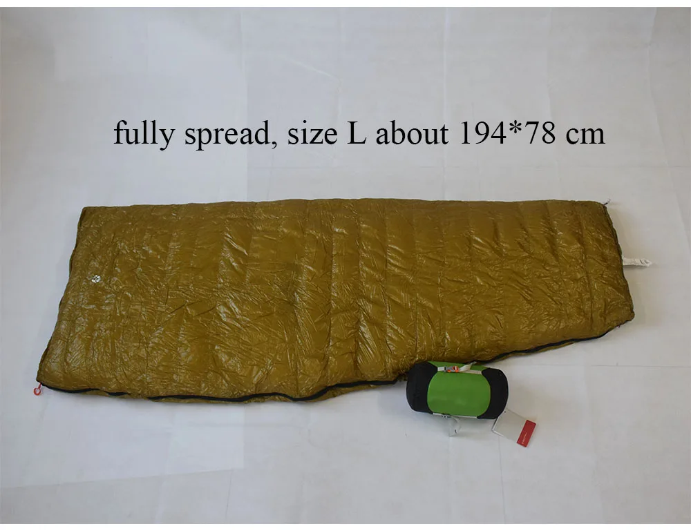 Aegismax светильник M/L гибридный тип белый гусиный пух одеяло Осень и весна открытый спальный мешок