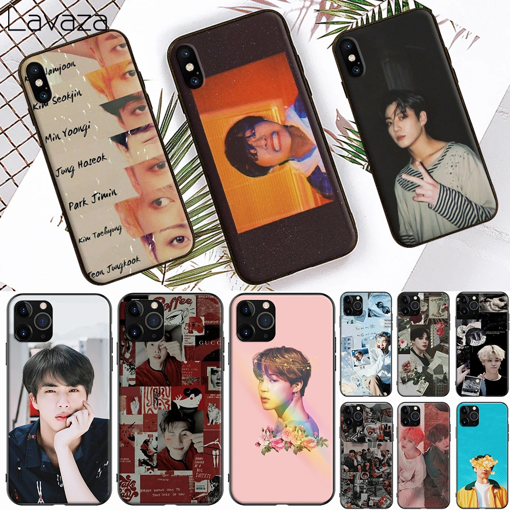 Мягкий силиконовый чехол KPOP Jin SUGA j-hope RM Jimin V JungKook для Apple iPhone 6 6S 7 8 Plus 5 2 X XS 11 Pro MAX XR |