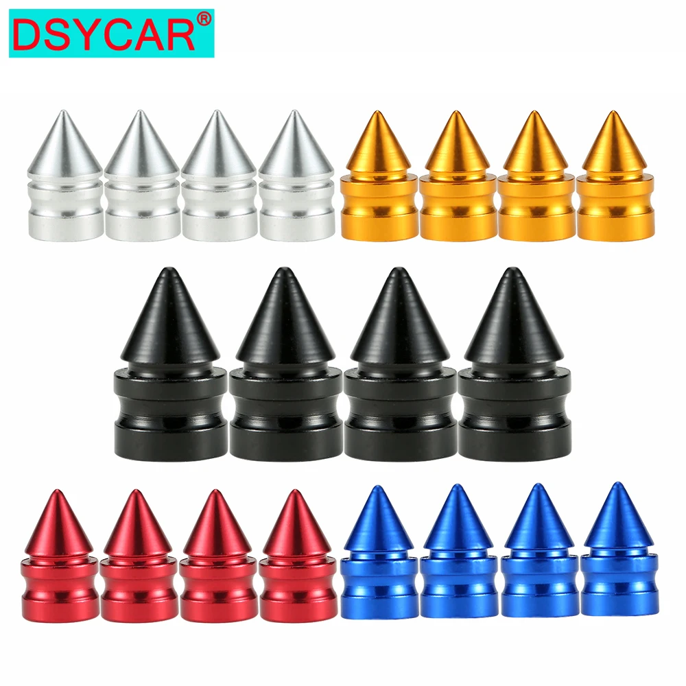 Tire Valve Caps 4Pcs/Set Universal for Car Bike Moto Fiat Audi Ford Bmw VW Jeep Honda VW DS
