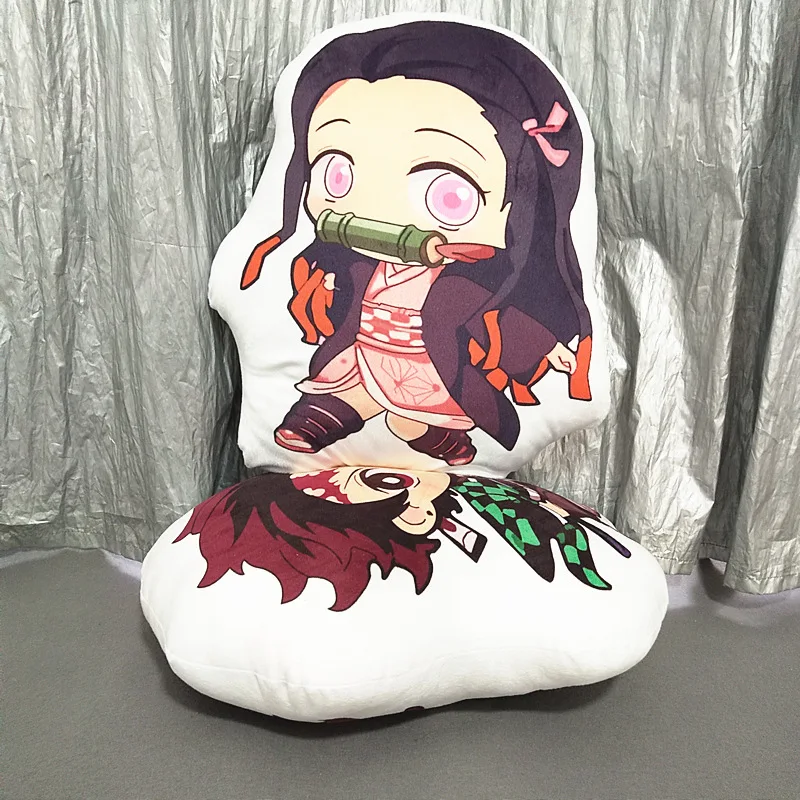 Demon Slayer косплей реквизит Kimetsu no Yaiba Kamado Nezuko мультфильм плюшевая игрушка кукла мягкая подушка подарок