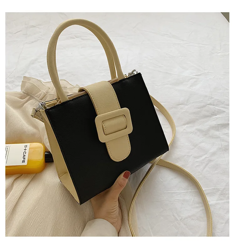 

2019 New Style Summer Korean-style WOMEN'S Bag Pu Europe And America Handbag Versatile Mommy Crossbody Bag Carrying Square Sling