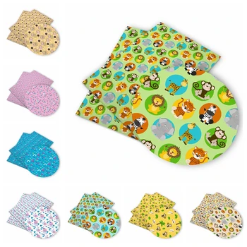 

Huangtao Diy accessories 30*136cm Printed Faux Synthetic Leather for Bow,DIY handmade Materials