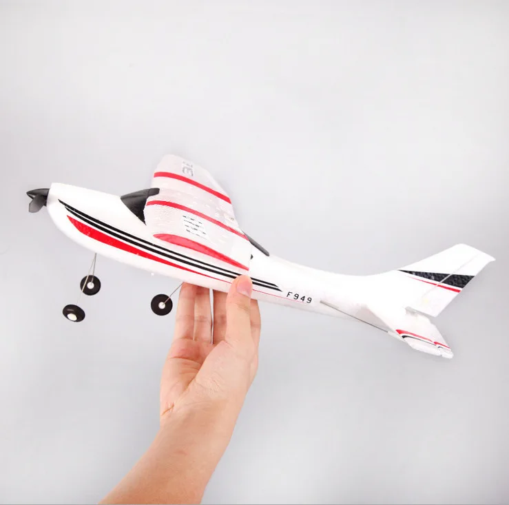 

Weili F949 Cessna Glider 2.4G Remote Control EPP Aviation Model Fixed-Wing Drop-resistant Foam Airplane