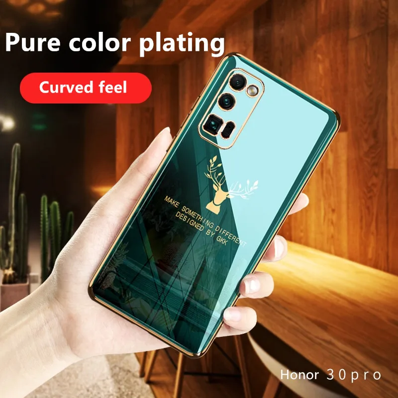 Чехол для Huawei Honor 30 20 Pro 30S V30 GKK из ТПУ с защитой от ударов|Бамперы| |