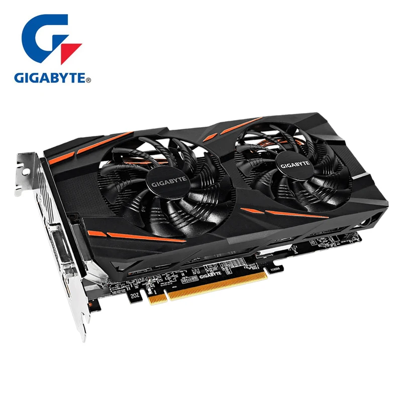 

Gigabyte graphics card Radeon RX580 8G 256 Bit 8GB AMD PC rx 580 Powered Graphic card Intuitive AORUS Graphics Engine by Radeon