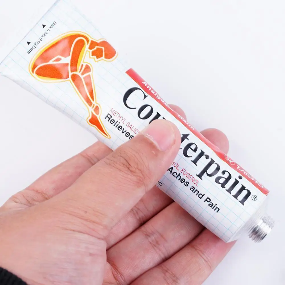 120g Thailand Counterpain Hot Analgesic Balm Relief Arthritis Aches Rheumatoid Muscle Pain Ointment Pain Balm And Relieve Z4E9