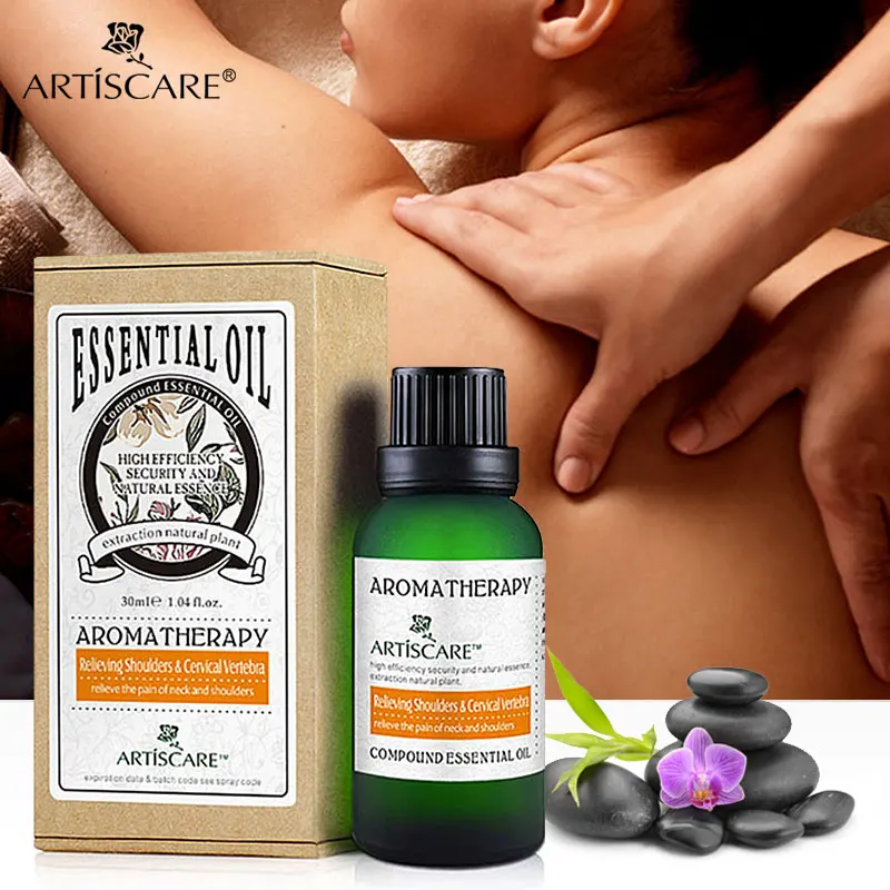 Уход за телом облегчающие плечи и шейные позвонки эфирное масло 30 мл для спины