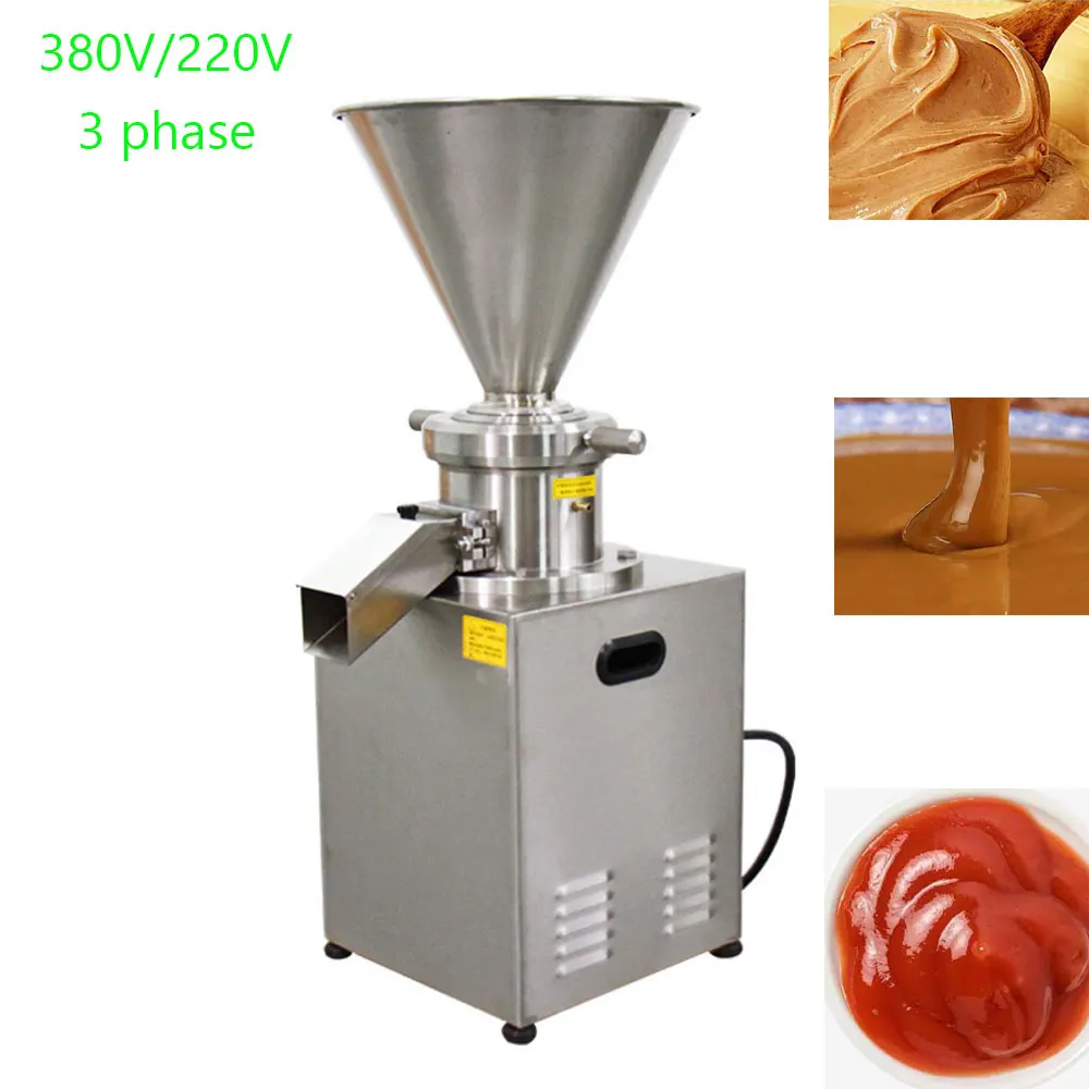 Pistachio Colloid Mill Cashew Peanut Almond Butter Machine High Speed