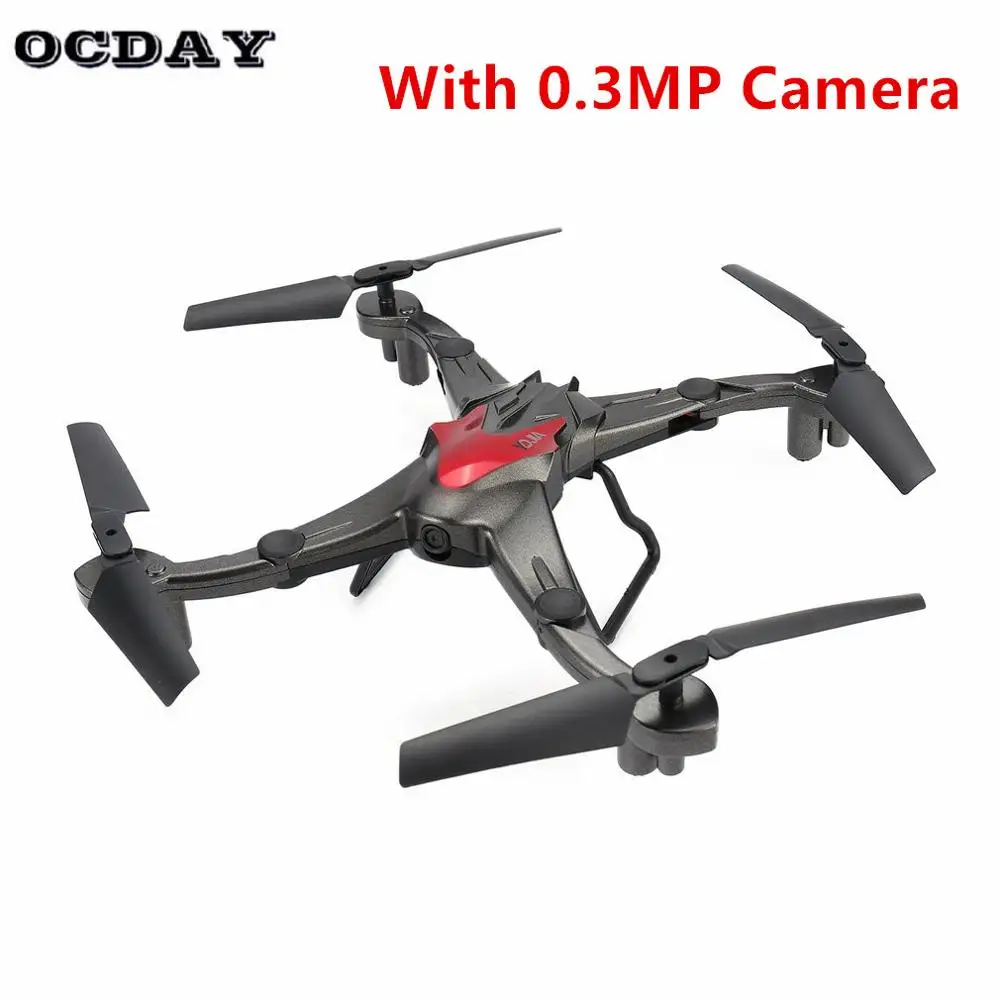 black 0.3MP D70WG2.4G 6-осевой Радиоуправляемый Дрон с 720P Wi-Fi Камера FPV RC Drone складной Квадрокоптер беспилотный летательный аппарат с удержания высоты «Безголовый» 3D сальто Скорость - Цвет: black 0.3MP