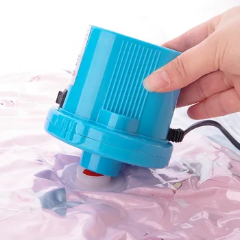 

Household Vacuum Compression Bag Electric Pump Creative Electric Pump Aspiration Air Pump Air Cushion Bed Vacuum Storage Bag Suc