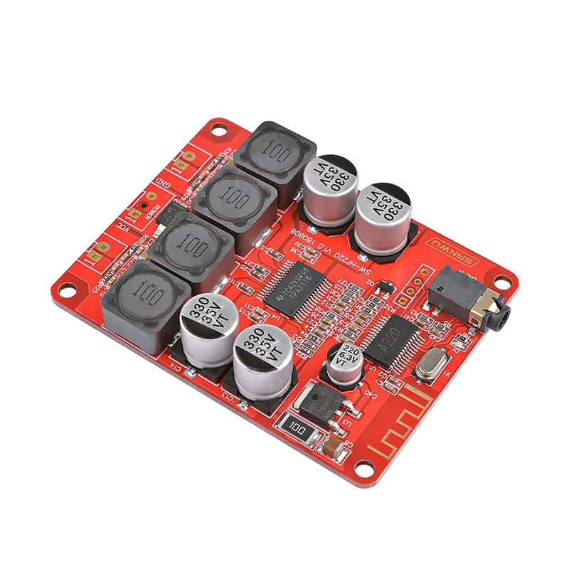 Топ Bluetooth 5,0 приемник Tpa3118 стерео цифровой 2X30 Вт Dc 8 в до 26 в усилитель мощности платы Hi-Fi для динамика