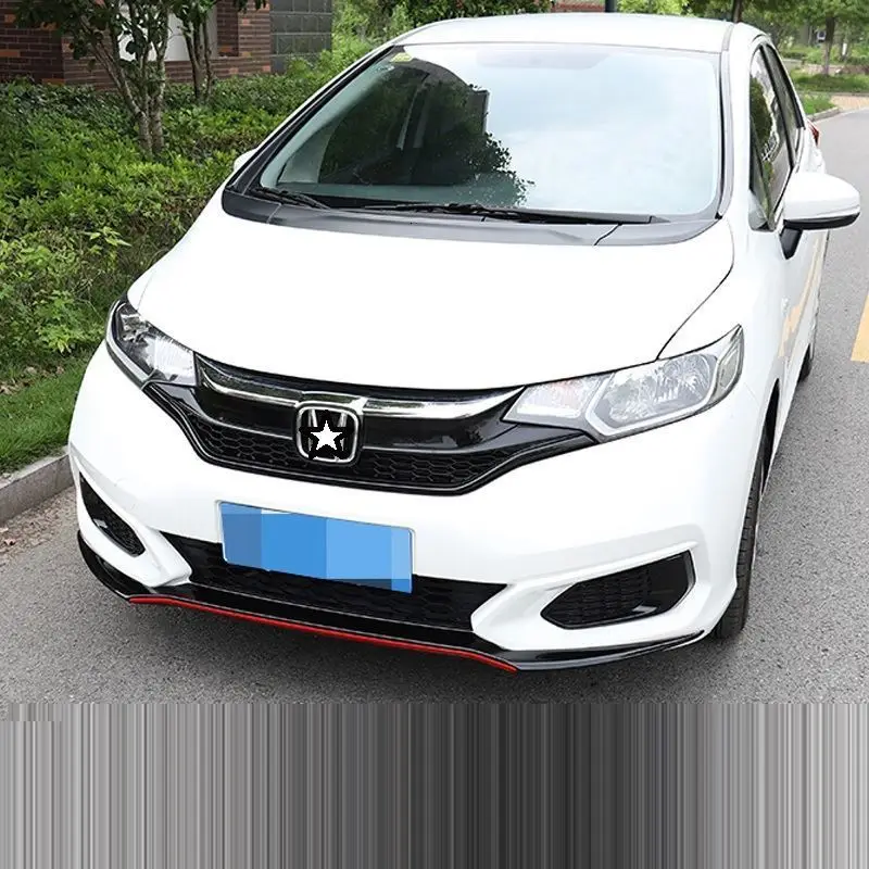 Automovil модифицированный Стайлинг молдинги модификация тюнинг передний автомобиль губы задний диффузор бамперы 14 15 16 18 для Honda Fit