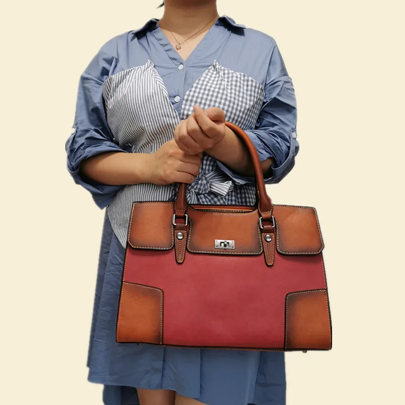 Новая модная женская сумка из натуральной кожи, Большая вместительная сумка на плечо, женская сумка-мессенджер, роскошные дизайнерские сумки через плечо