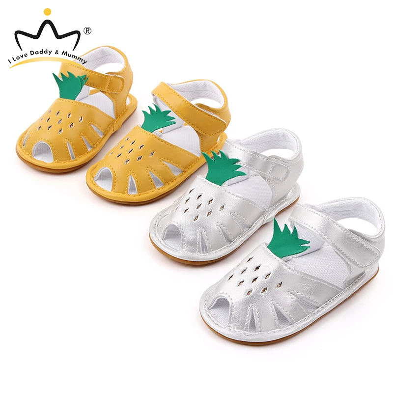 pineapple baby sandals