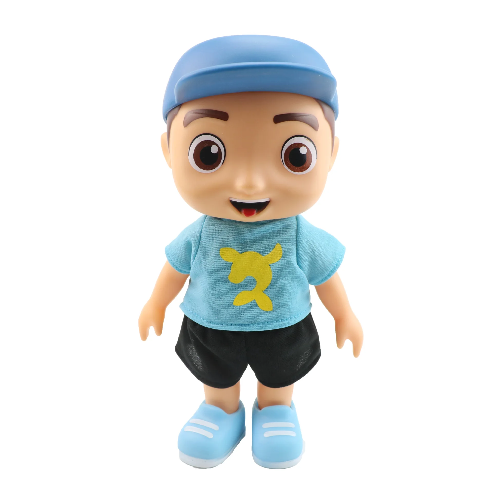 

25cm Luccas Neto Doll Action Figure Vinyl Collection Model Talking Toys With Sound Kids Birthday Christmas Gifts