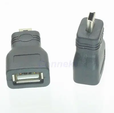 DHL/EMS 100 комплекты* USB 2,0 Женский Джек мини USB B 5-контактный штекер адаптера OTG соединитель F/M-C1