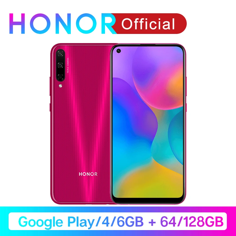 Оригинал Honor Play 3 Google 64 ГБ 128 Kirin 710 F восьмиядерный смартфон 48мп AI тройная камера 6 39