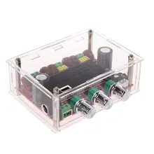 TPA3116 D2 12-24 В 50Wx2+ 100 Вт 2,1 сабвуфер мощность канала цифровой аудио усилитель доска с акриловой оболочкой D08A