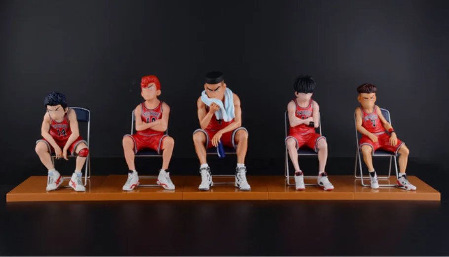 

Feihong Anime High-quality Version of Slam Dunk Stool Series Sakuragi Rukawa Kaede with Base Scene Garage Kit