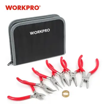 

WORKPRO 7PC Jewelry Pliers Mini Pliers Set Jewelry Repair Tool Kit