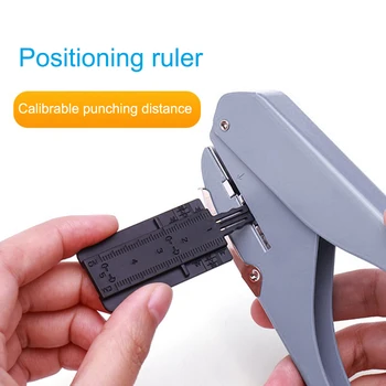 

Mini Manual Puncher Creative Mushroom Hole Shape Punch DIY Paper Cutter T-type Punching Machine Offices Stationery Supplies