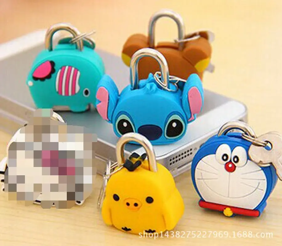 Милые Креативные персонажи из мультфильмов Kawaii сумка для багажа с животными