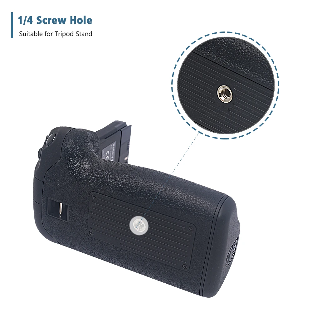 Mcoplus BG-6DII Vertical Battery Grip for Canon EOS 6D Mark II 6D II 6D2 SLR Camera as BG-E21