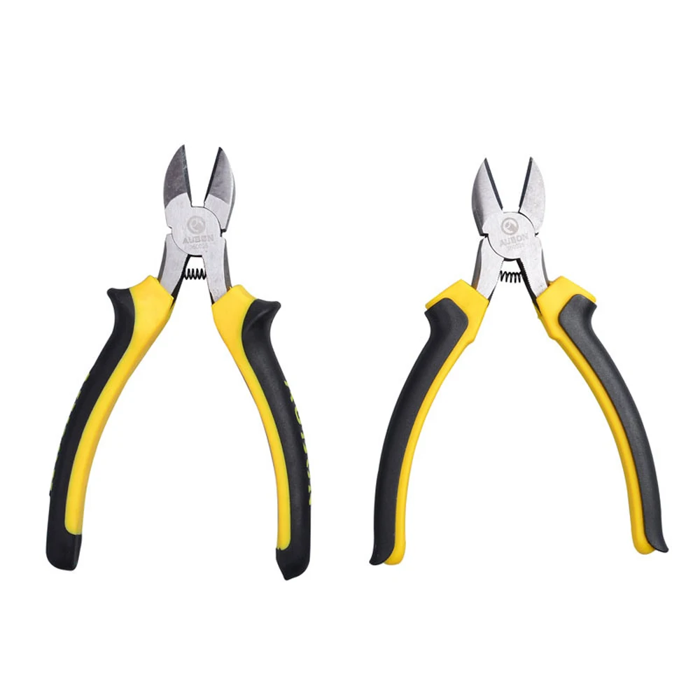 

Cutting Pliers Diagonal Cutter Round Jaw Micro Beading Pliers Electrical Wires Cutters 6" Cut Side Snips Plier With Hand Cover