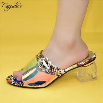 

Fashion Evening Party Shoes African Lady High Heel Slip-on Pumps For Party 88-38,Heel Height 7.5CM