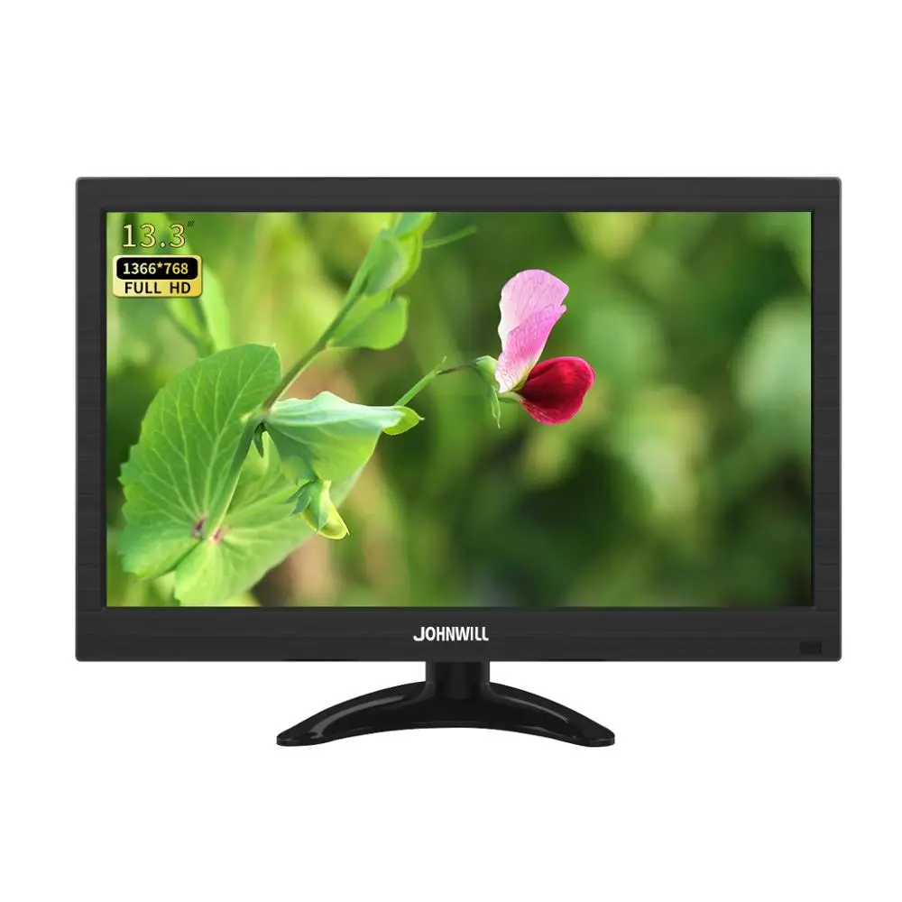 US $71.88 133 inch portable 2 in 1 computer monitor HD LCD builtin speaker HDMI VGA AVA BNC port monitor for PS4 switch notebook xiaomi
