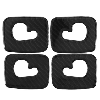 

4PCS New Carbon Fiber Inner Roof Hook Cover Trim Fit for New Q7 2016-2019