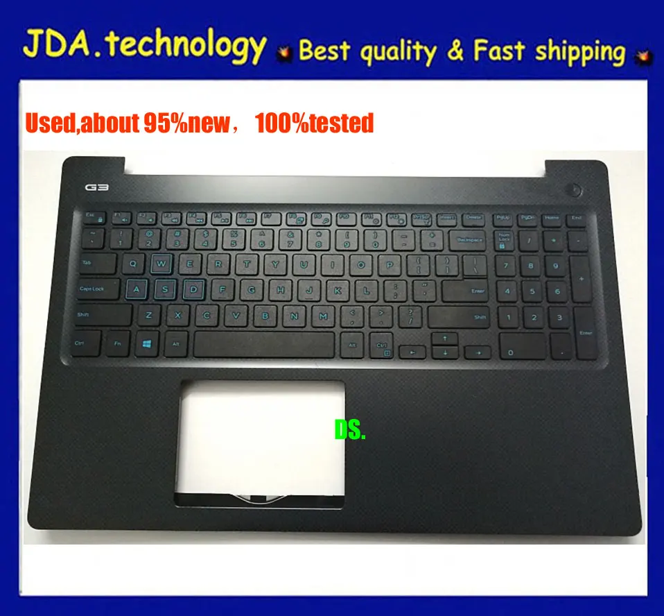 Wellendorff / чехол для Упор рук для Dell G3 3579 15PD 15GD Упор для рук для клавиатуры США верхняя крышка, синее слово