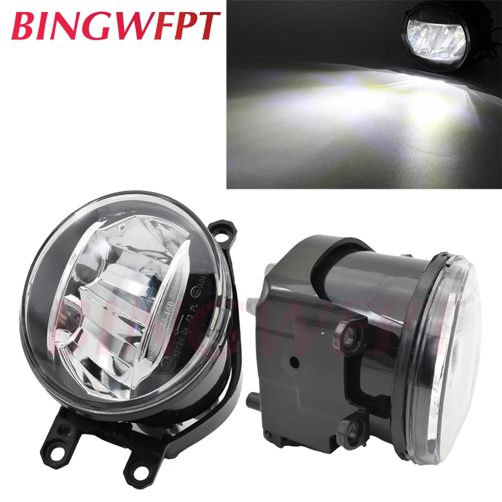 2 шт./пара (правый + левый) передний бампер автомобиля высокой яркий светодиодный