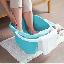 6 массажный ролик для ступней, портативная ванна для мытья ног, массажное ведро для путешествий, ведро с шариками, для купания ног, теплая зима