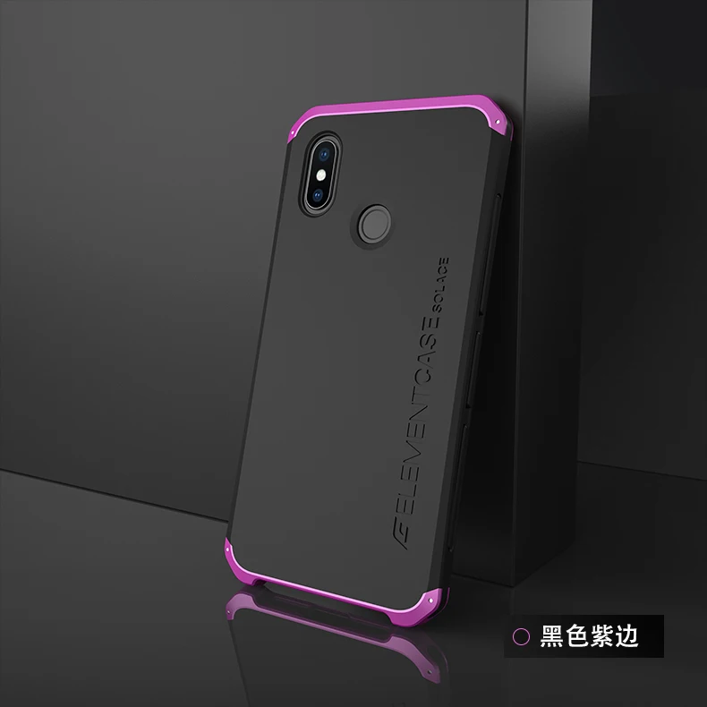 3 Чехол для xiaomi 8, роскошный элемент, чехол для телефона с дизайнерским алюминием и с жесткой задней панелью, чехол для телефона xiaomi 8 - Цвет: 3