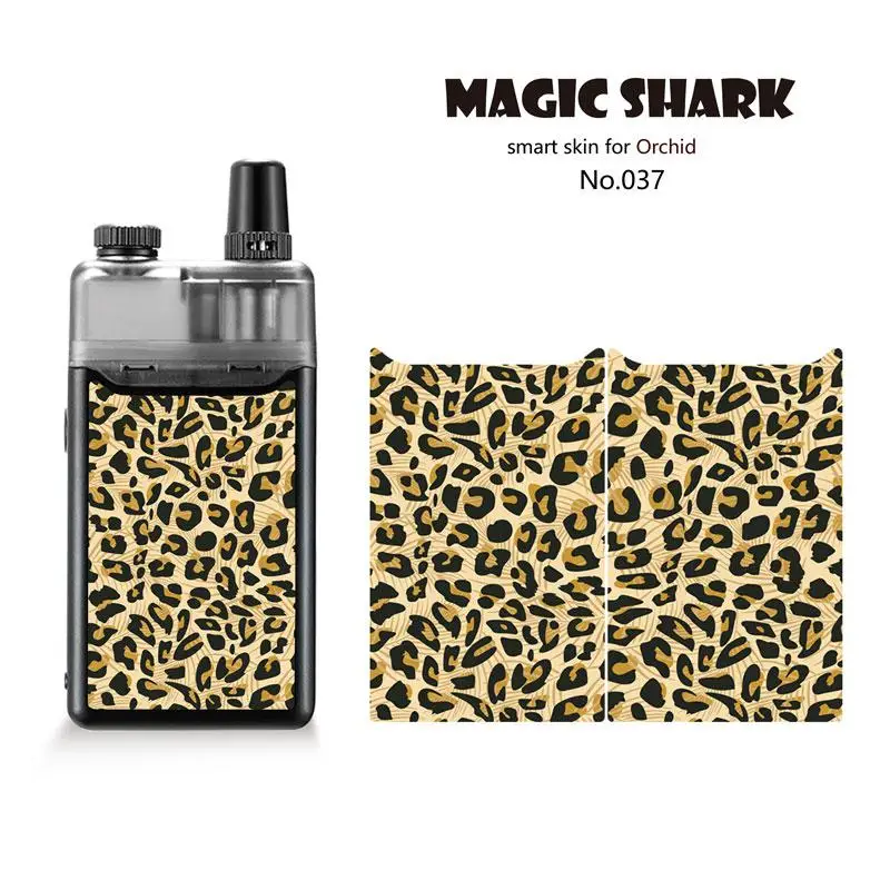 Magic Shark Star треугольник Леопардовый череп полное водонепроницаемое покрытие для стереосистемы наклейка пленка чехол наклейка для орхидеи 034-043 - Цвет: 037