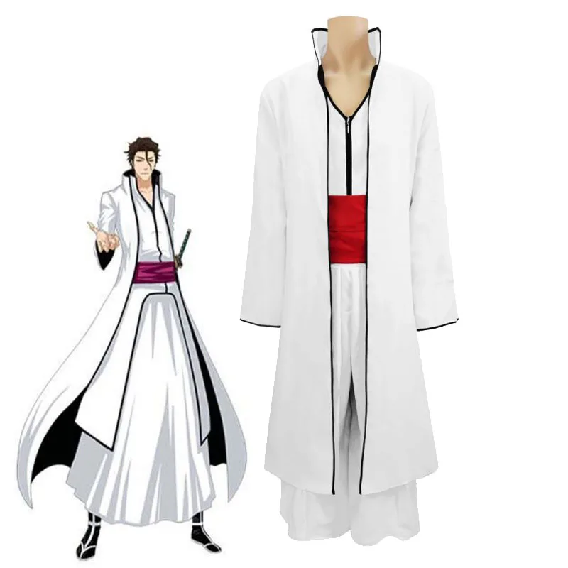 BLEACH-Anime Bleach Cosplay Traje, 4ª Divisão Capitão Kimono, Bleach  Uniforme Terno, Conjunto completo, Roupas de Halloween - AliExpress