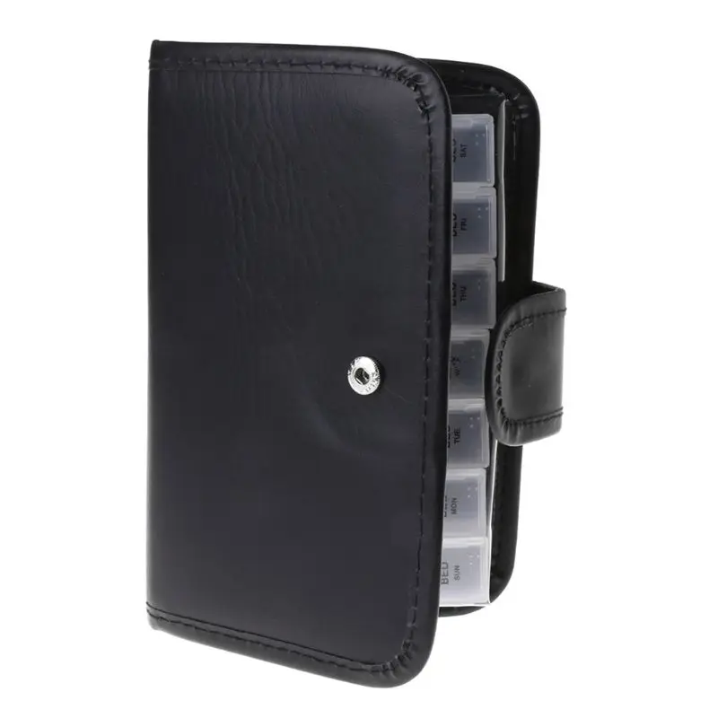 Weekly 28 Day Tablet Pill Box Holder Medicine Storage Case Organizer Container