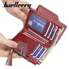 Fashion Small Oil wax Leather Wallet Women Stylish Zipper & Hasp Card Wallet Woman High Quality Short Credit Card Holder Purse ► Photo 3/6