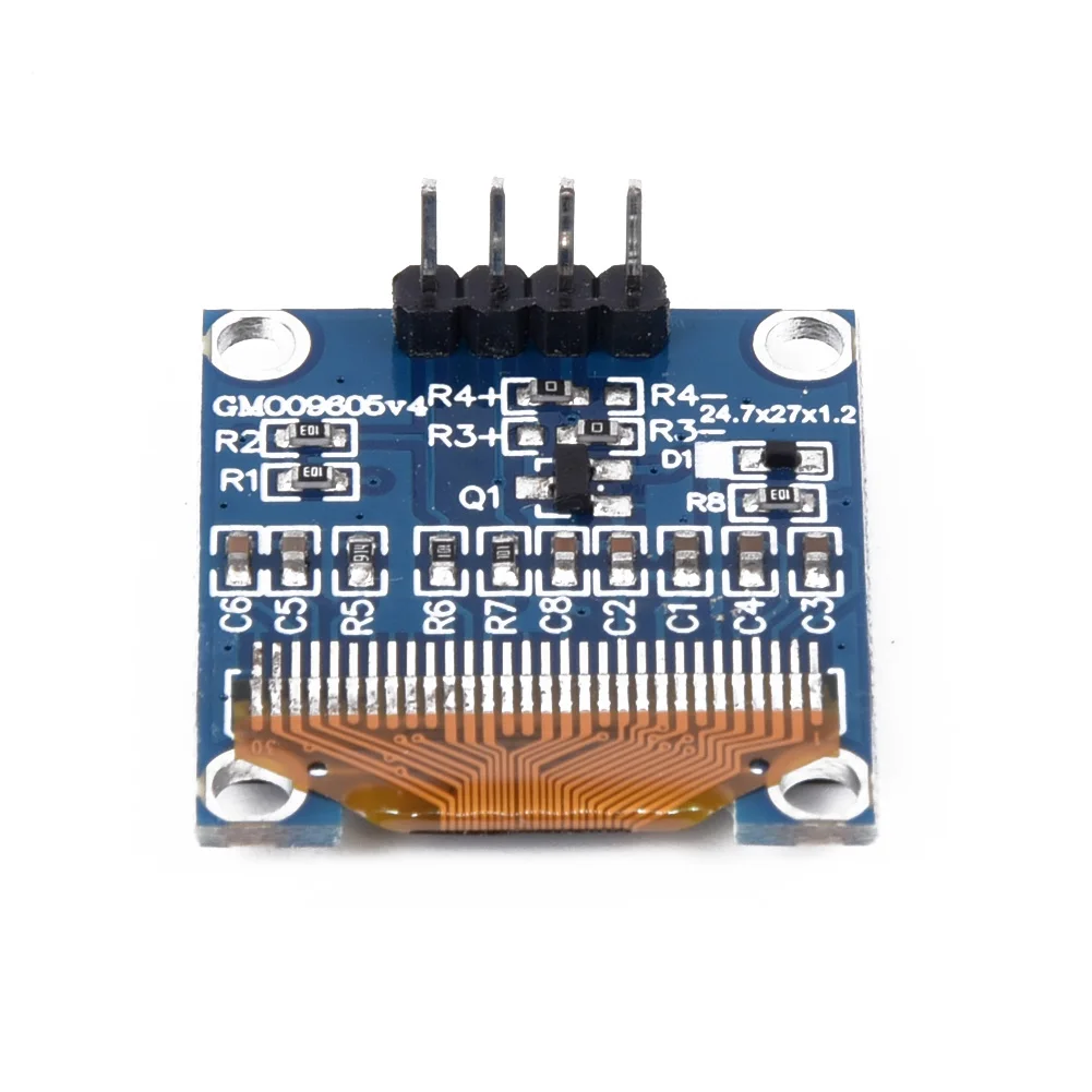DC3.3V-5V OLED ЖК-дисплей модуль разрешение платы IEC IIC интерфейс компоненты