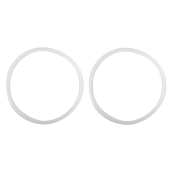

2 Pcs Rubber Gasket Seal Ring 20cm Inner Dia for 4L Pressure Cooker