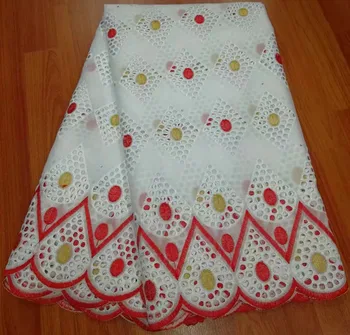 

swiss lace fabric white african lace fabric swiss voile lace embroidery cotton lace 5yard nigerian lace fabrics for dress YC-B14